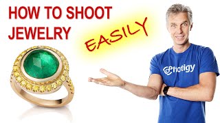 JEWELRY photography TUTORIAL (1 EASY way to SHOOT JEWELRY on a table)