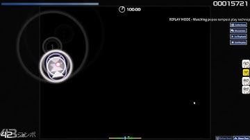osu! - 6 digit god mode spaced streams