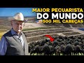 ELE É O REI DO GADO AMERICANO - Maior fazenda de gado do mundo!