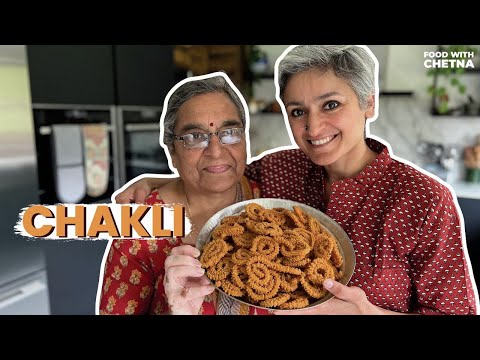 Crispy and Delicious CHAKLI Recipe  Traditional Indian Snack  Murukku recipe  Food with Chetna