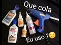 Qual Cola Usar em Cada Tipo de trabalho (artesanato)