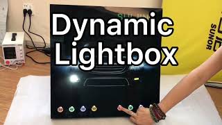custom dynamic light box