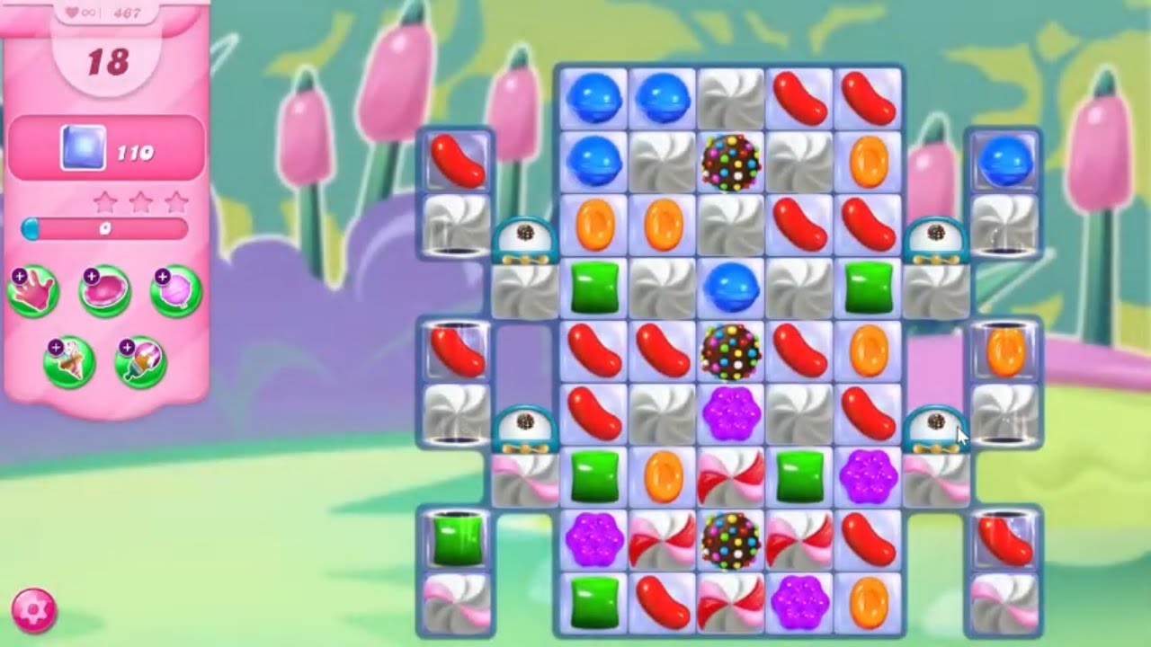 Candy Crush Saga LEVEL 467 NO BOOSTERS new Version YouTube candy-crush-saga-level-467-no-boosters-new-version-youtube