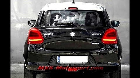 V1730 Maruti Suzuki Swift LED Tail Lights with Matrix Turn Signal Mode 2017+ by MxsMotosport