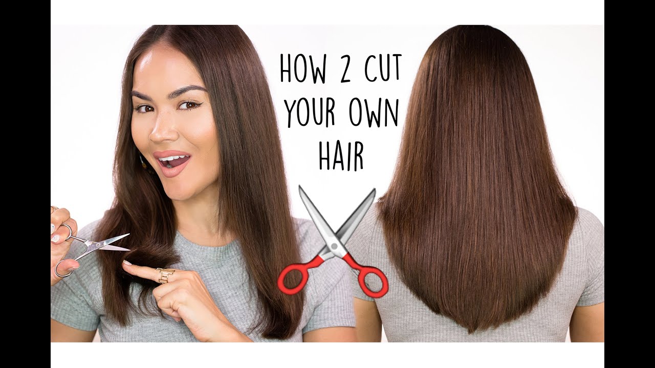 self haircut at home for ladies