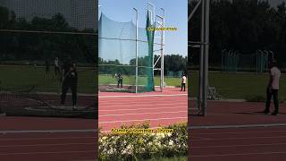 Hammer Throw Is An Olympic Sports Preparing For Olympics