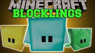 Minecraft: BLOCKLINGS (BLOCKS THAT GROW BIGGER AND STRONGER!) Mod Showcase screenshot 3