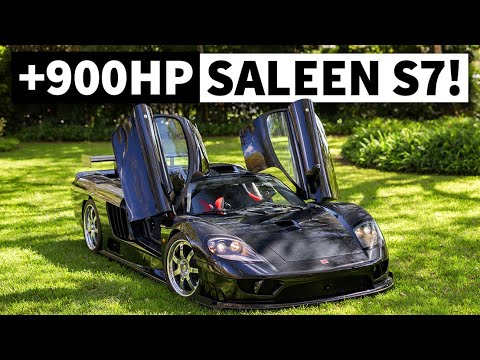 The Saleen S7 Puts 900hp in a 2900lb Package. Racecar for the Streets!