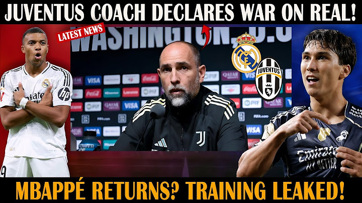 JUVENTUS Sends FIERY Warning to Real Madrid – Mbappé Back for Club World Cup!