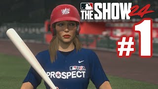 TAYLOR SWIFT GETS DRAFTED! | MLB The Show 24 | Road to the Show #1