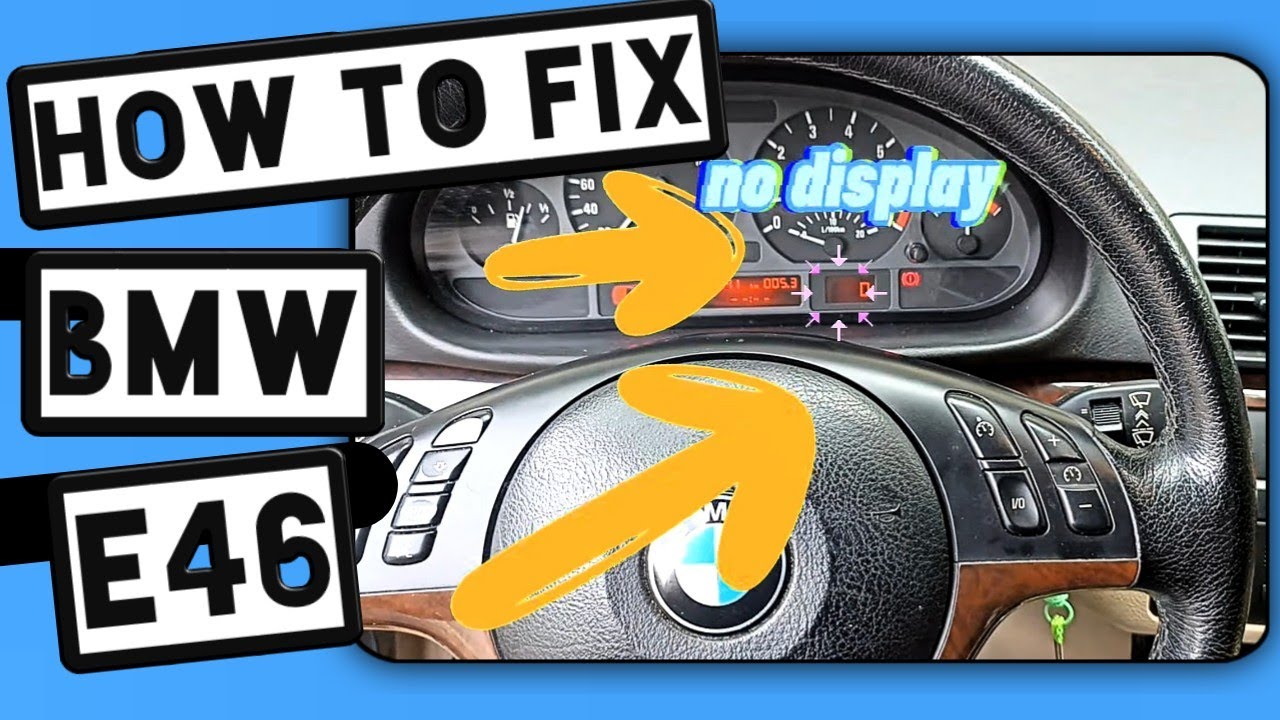 HOW TO FIX YOUR BMW E46 NOT WORKING MANUAL AND SPORTS INDICATOR ON ...