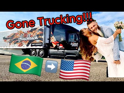 #053 I Take My Wife Over the Road Trucking!! Lease Purchase Vlog! - YouTube