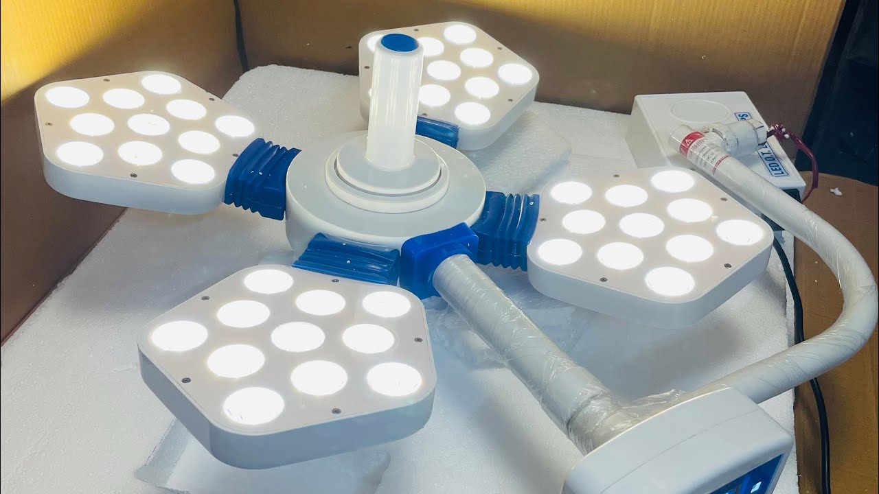 Penta Led Sensor Shadowless LED OT Light PENTA 4 - YouTube
