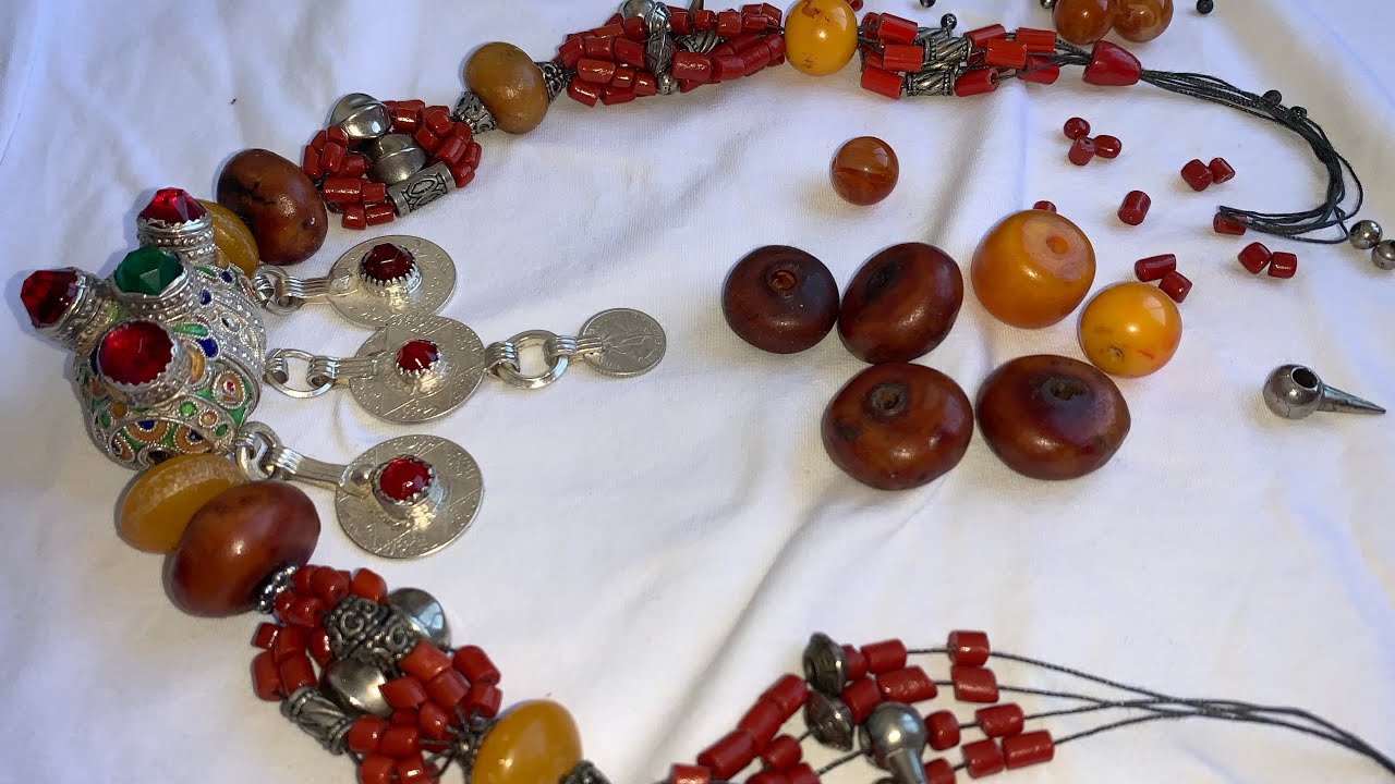 اللبان الحر 😱💰كيفية عمل الحلي الأمازيغي ⵣ📿💯 (احلاب او تفليت)