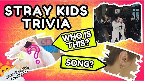 🎮 [KPOP Game] STRAY KIDS TRIVIA - CAN U ANSWER 49 RANDOM QUESTIONS? #kpopgames #kpop #kpopgame