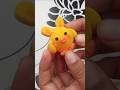 Cute Clay Art 🎨🐥#diy #clayart#clay #craft #handmade #cute #shorts