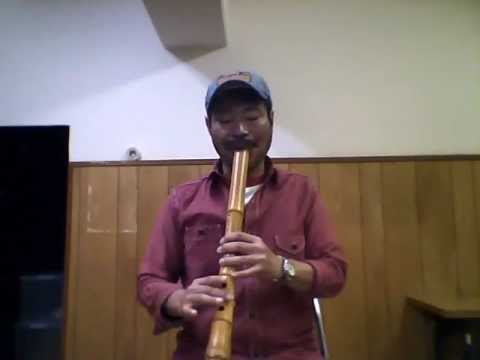 黒髪（都山流尺八手付）分割-3／石倉光山 - YouTube