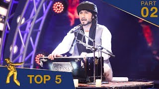 مرحلۀ ۵ بهترین - فصل پانزدهم ستاره افغان / Top 5 - Afghan Star S15 - Part 02