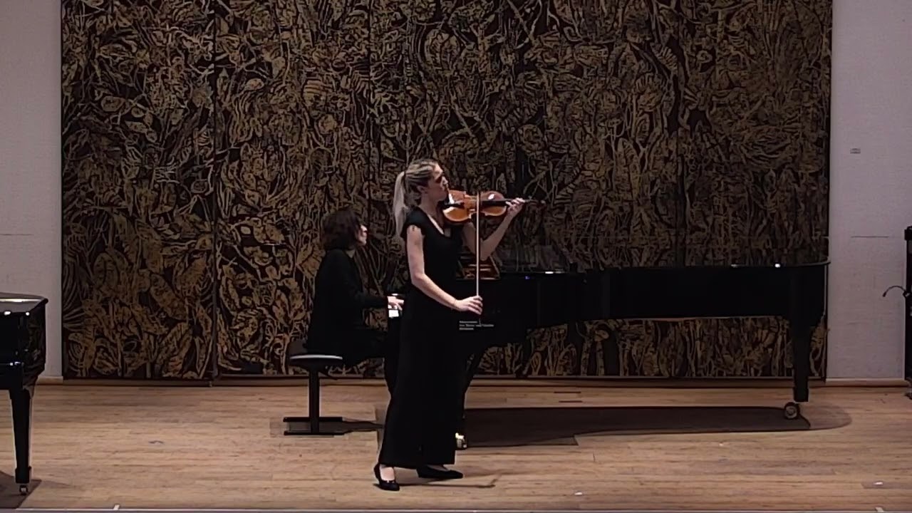 Hannah Alber - Brahms Violinkonzert in D-Dur, Op. 77, 1. Satz (Exposition)
