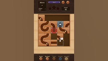 Roll the Ball slide puzzle Star I Pack Level 41 Solution