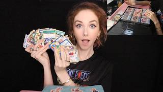 Opening and Organising 400 One Piece Cards ASMR
