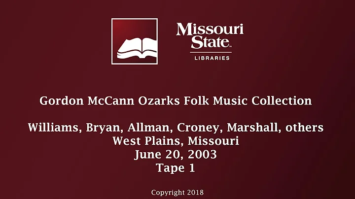 McCann: Williams, Bryan, Allman, Croney, Marshall,...