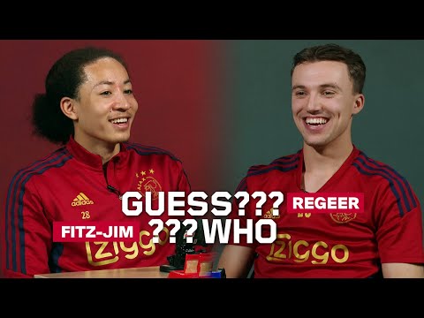 GUESS WHO❓ #6 | Fitz-Jim vs. Regeer | 'Ik bezwijk een beetje onder de druk'