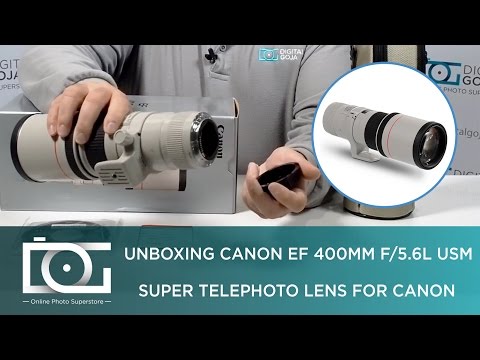 UNBOXING | CANON EF 400mm f/5.6L USM Super Telephoto Lens