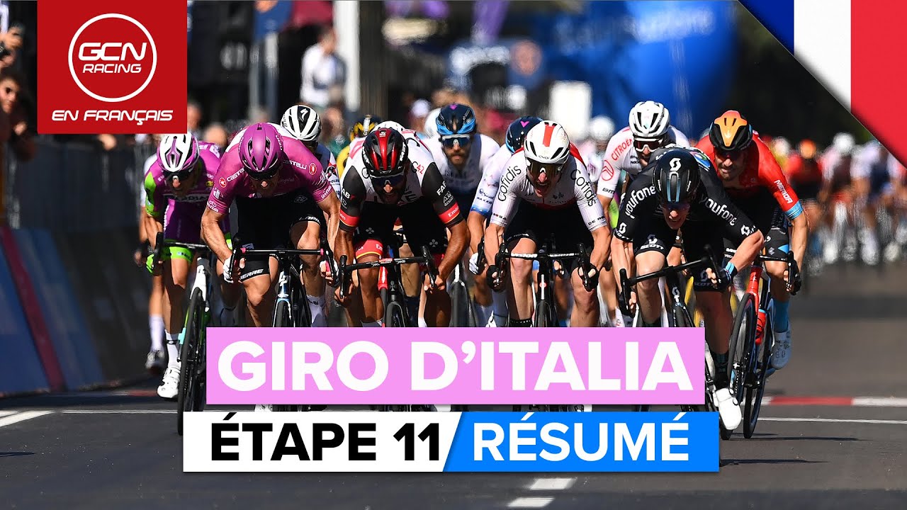 Giro D'Italia 2022 Etape 11 Résumé - YouTube