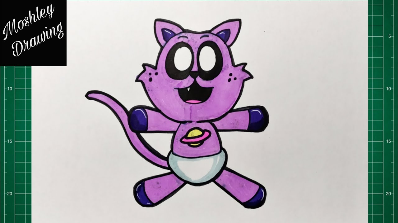 How to Draw Catnap Jr. from Poppy Playtime - YouTube