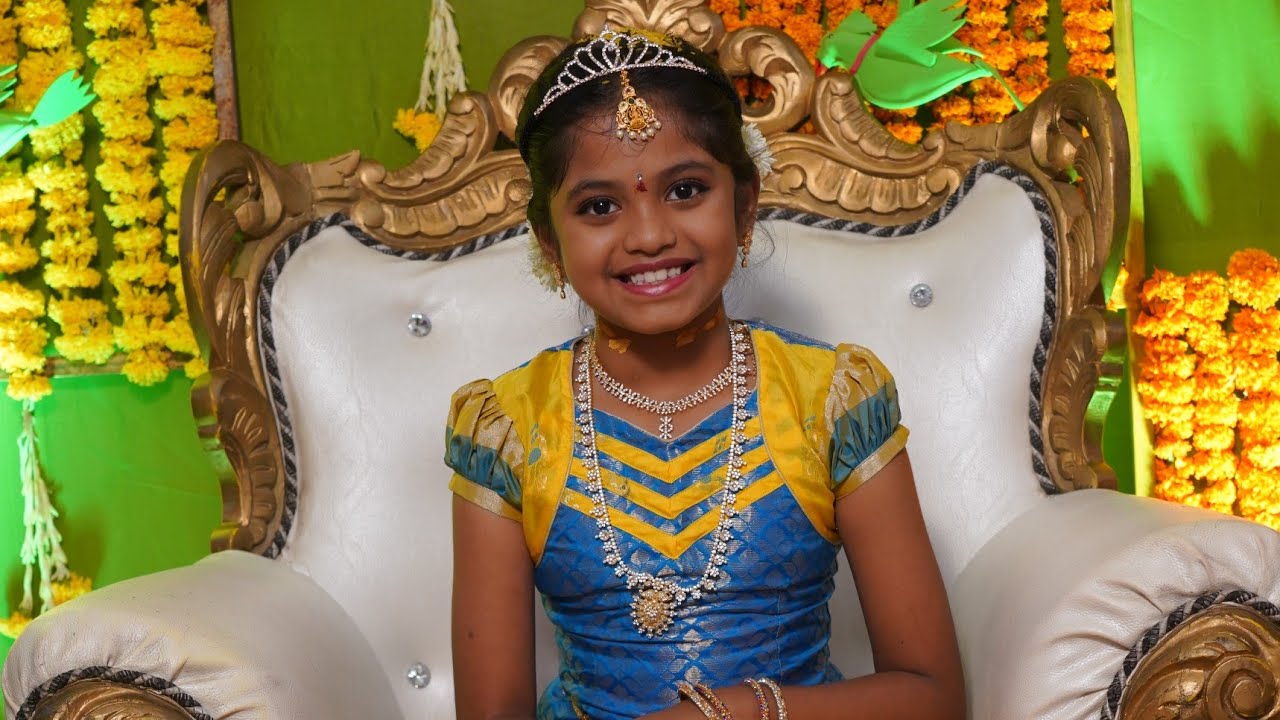 Pragnya Sree @ Half Saree Function 