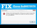 How to Fix Windows 10 Error Code 0x80070570