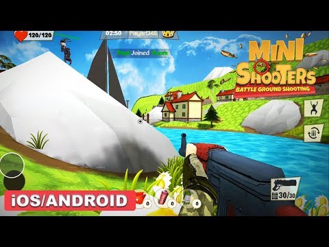 Mini Shooters: Battleground Shooting Game - iOS / Android Gameplay