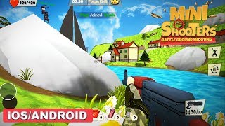 Mini Shooters: Battleground Shooting Game - iOS / Android Gameplay screenshot 1