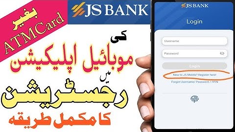 How to register for JS Bank Mobile App 2022 | JS Mobile App 2022