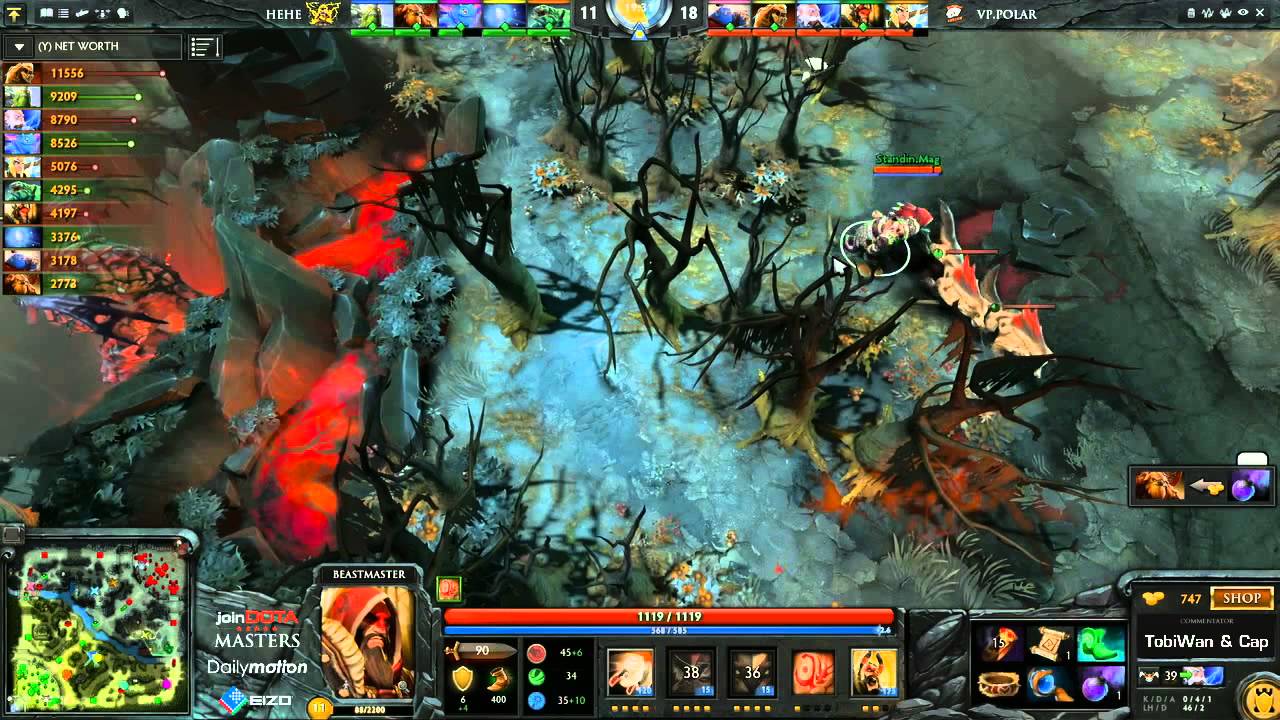 VirtusPro Polar vs HeHe United Game 1   joinDOTA Masters w @TobiWanDOTA @DotaCapitalist