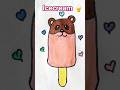 Easy and simple icecream drawing 🍧🍧🍧🍧🍧🍧#youtubeshorts #icecream #paintingdrawing #drawing