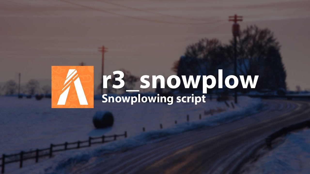Script Snowhio r3_snowplow - Script showcase - YouTube