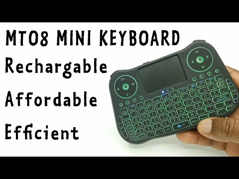 MT08 Mini Touchpad Keyboard Review