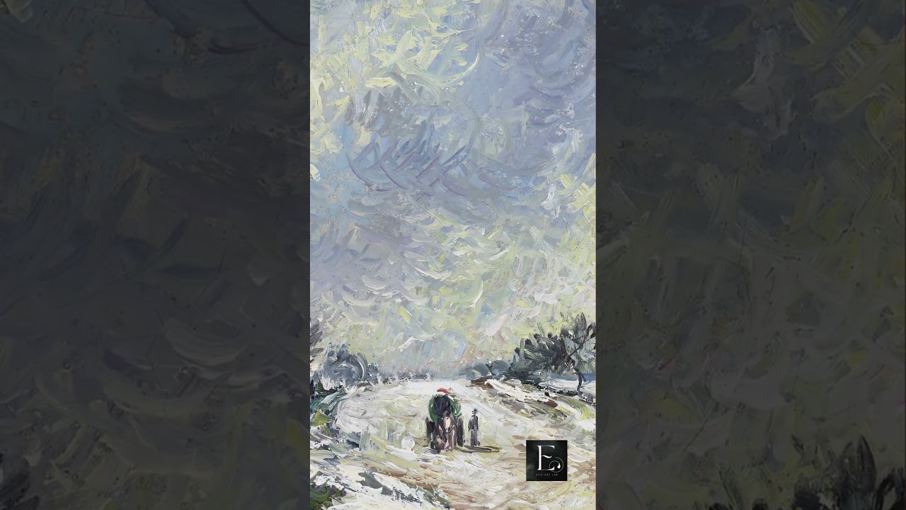 Pissarro Never Skipped Winter