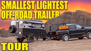 SMALLEST, LIGHTEST Off-Road Trailer For Jeep & Toyota Lovers! | MDC Forte 9+ Mini Tour