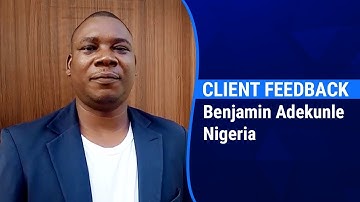 BR Softech  | Customer Testimonial | Benjamin Adekunle from Nigeria