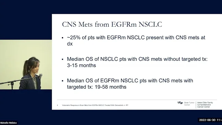 Volumetric Response of Brain Metastases in EGFR mutant NSCLC | Lisa Ni, MD