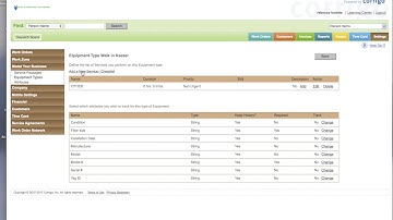 Adding Equipment types under settings with Intuit Field Service Management