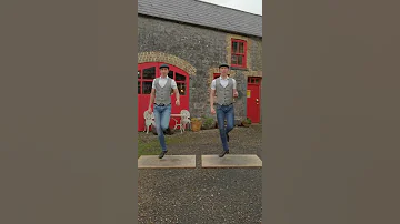 Traditional Hornpipe performed by World Champion Irish Dancing brothers #SHORTS