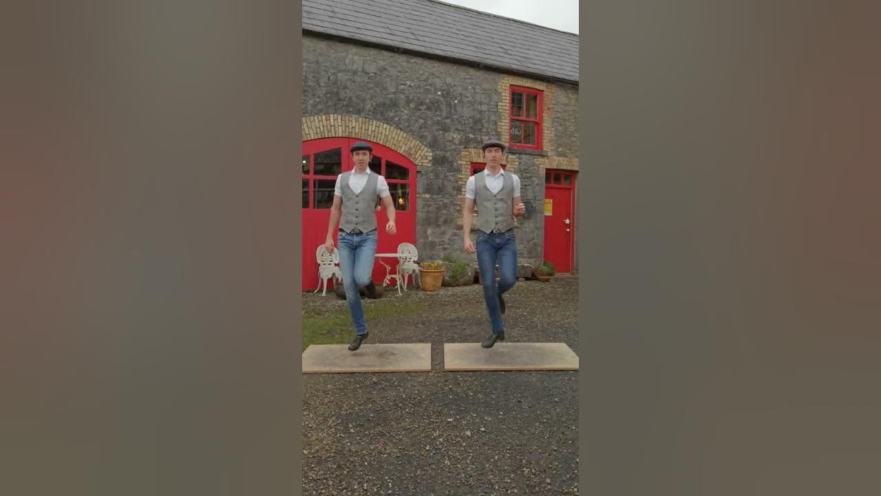 Traditional Hornpipe performed by World Champion Irish Dancing brothers #SHORTS