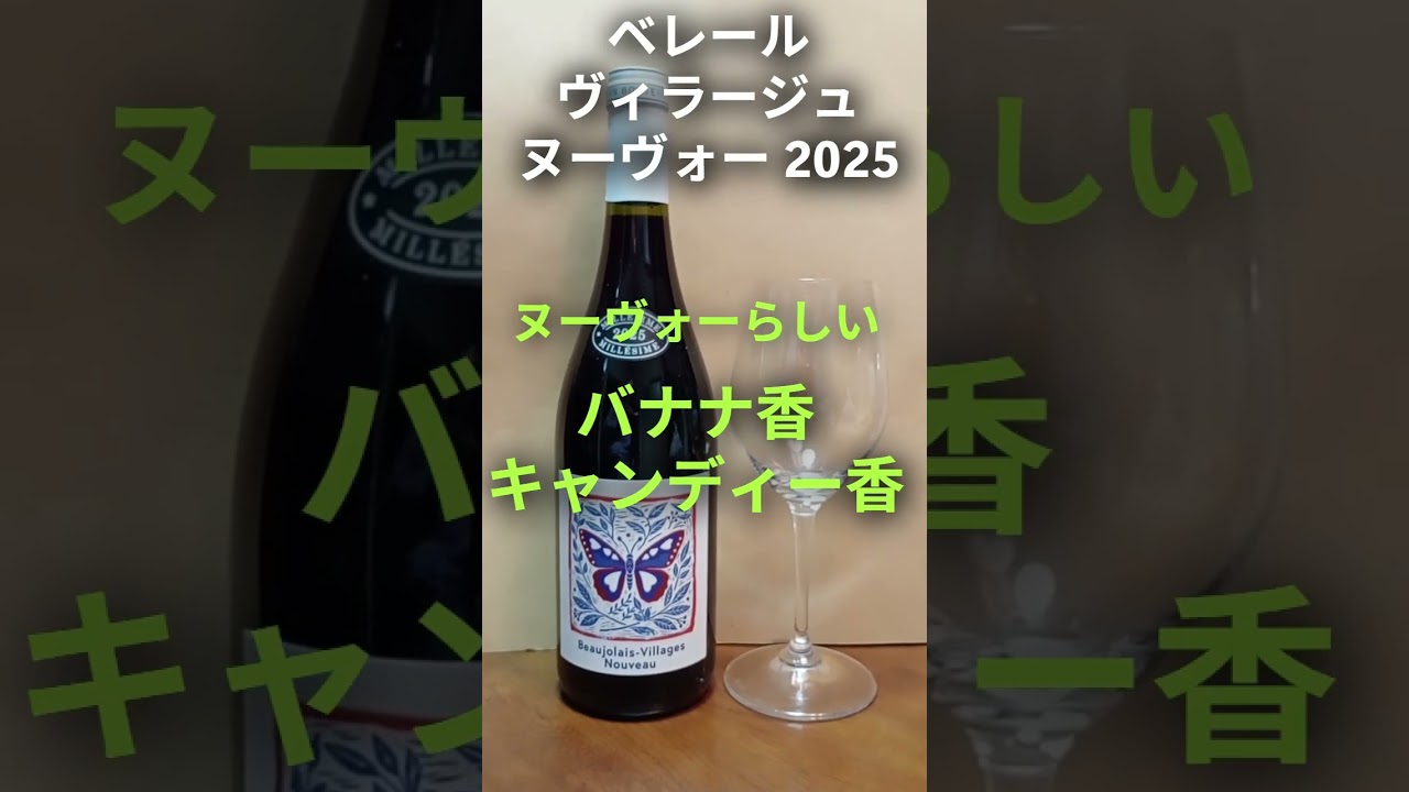 航空便！ベレール ボジョレー・ヴィラージュ・ヌーヴォー 202511月20日