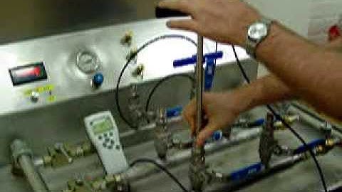 Learn how to install hand-held moisture in oil meter