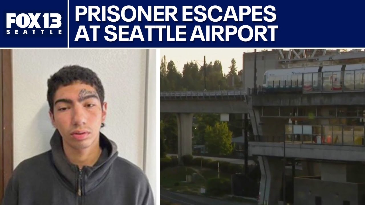 Prisoner escapes custody at Seattle airport