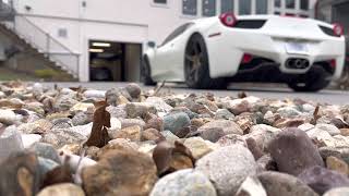 Ferrari 458 S-Line cold start